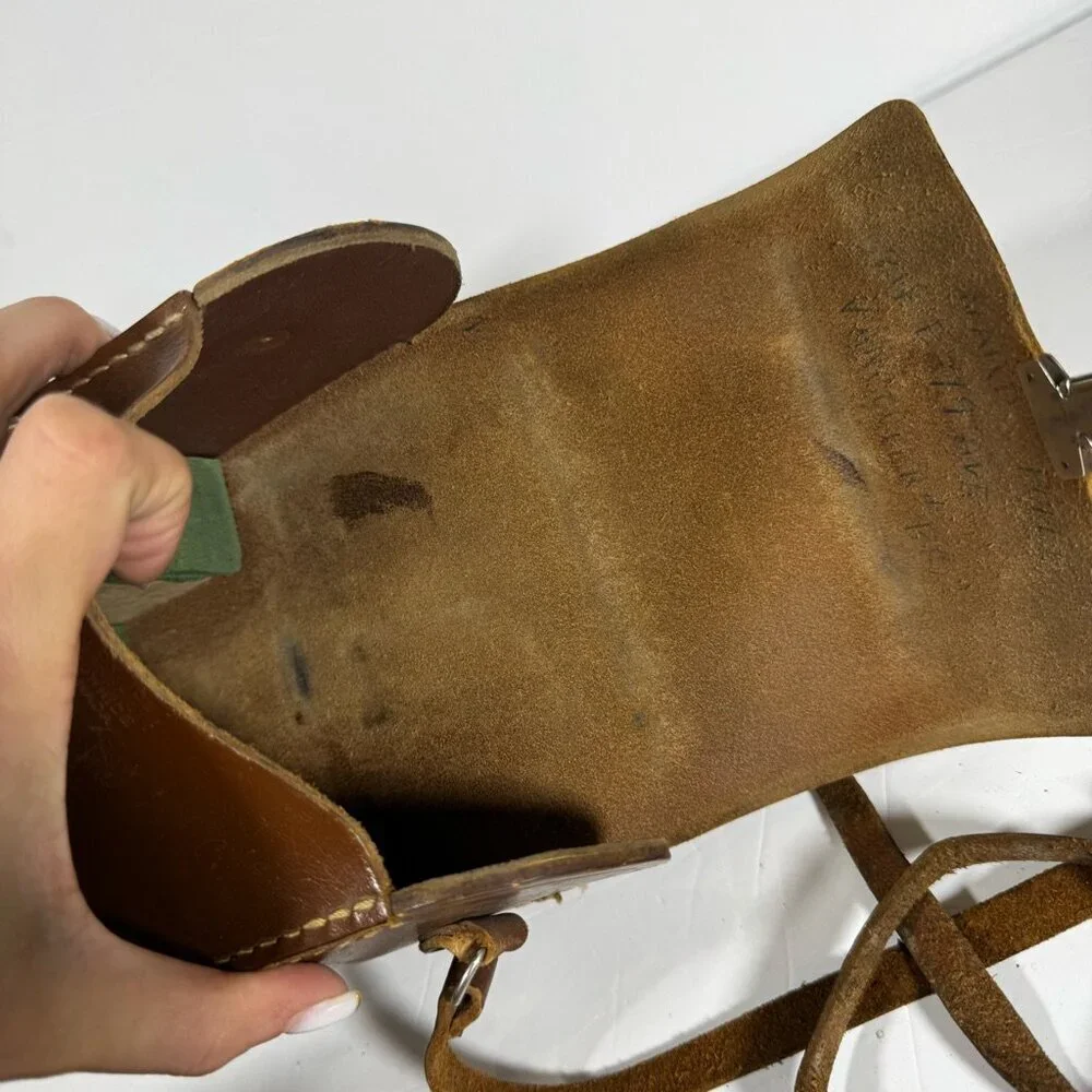 Tower Vintage 8MM Camera Leather Case Crossbody Brown Retro Heritage Tutorial